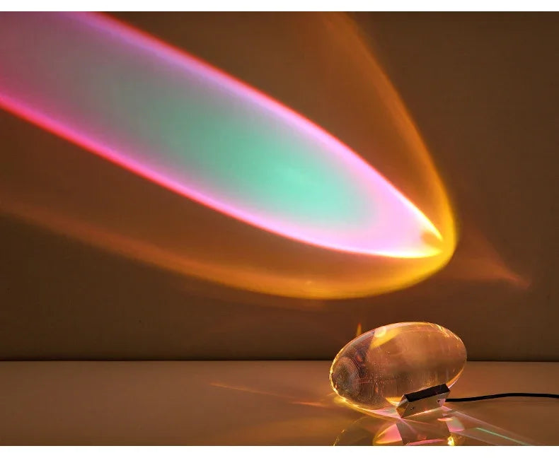 Iris Crystal Lamp